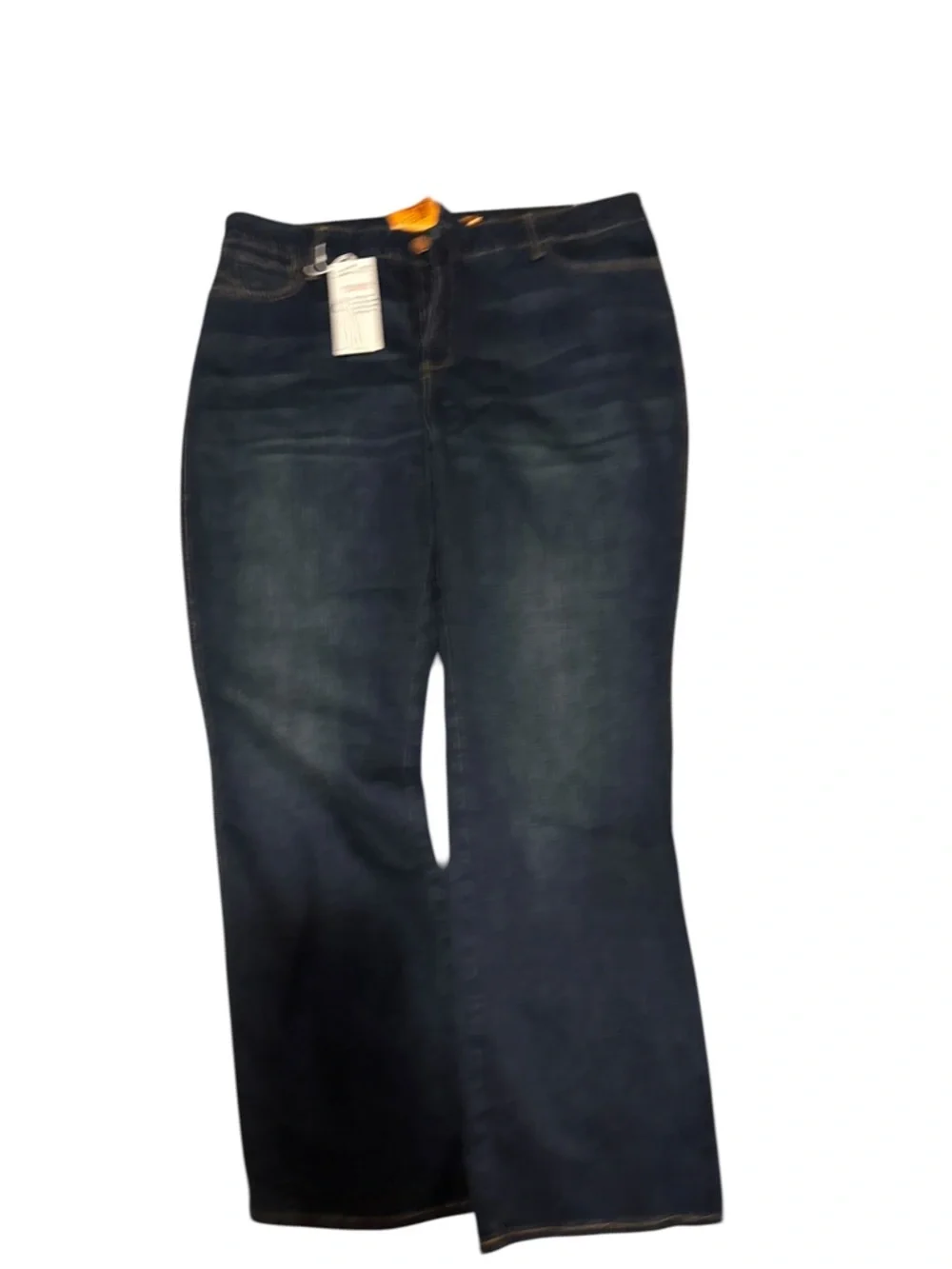 Seven7 Bombshell High Rise Bootcut Jeans Womens 20W NWT Dark Wash Stretch - Picture 6 of 6